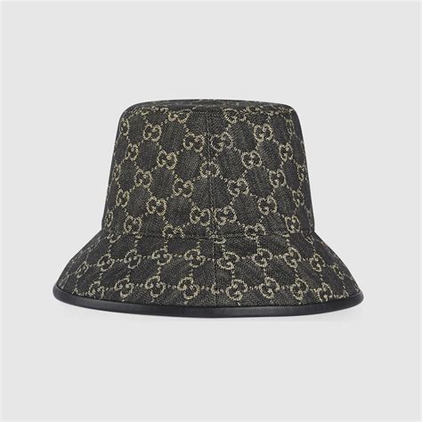 gucci bucket gat|gucci bucket hat denim.